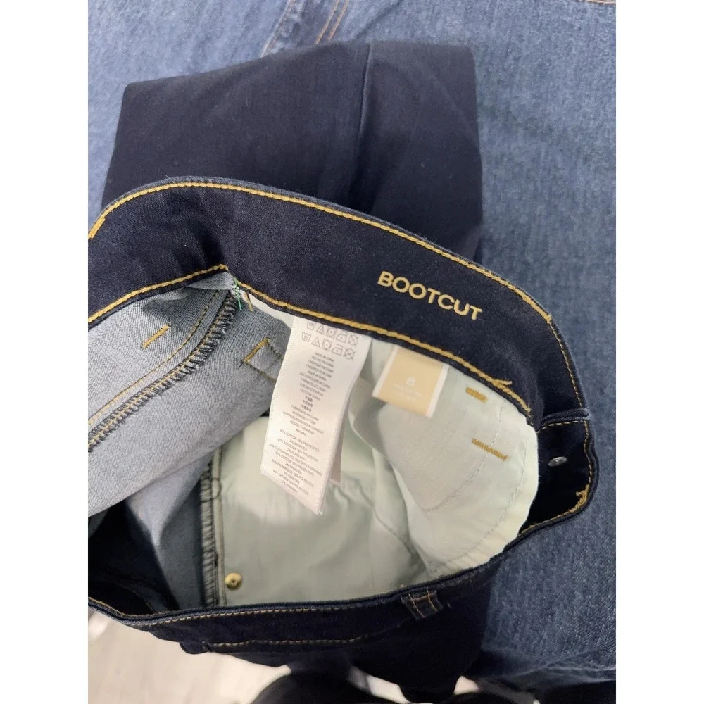 Michael Kors Jeans Womens 8 Bootcut Stretch Denim Pants‎ Cotton Blend